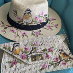 ,, PINK FLOWERS SET”